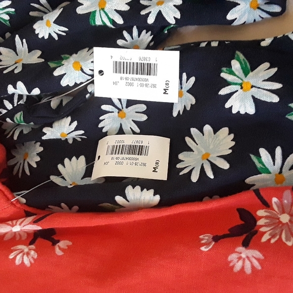 ( 2 ) BOHO Floral Spring dresses 3/4 bubble sleeves SIZE M / 8 for GIRLS - Picture 10 of 12